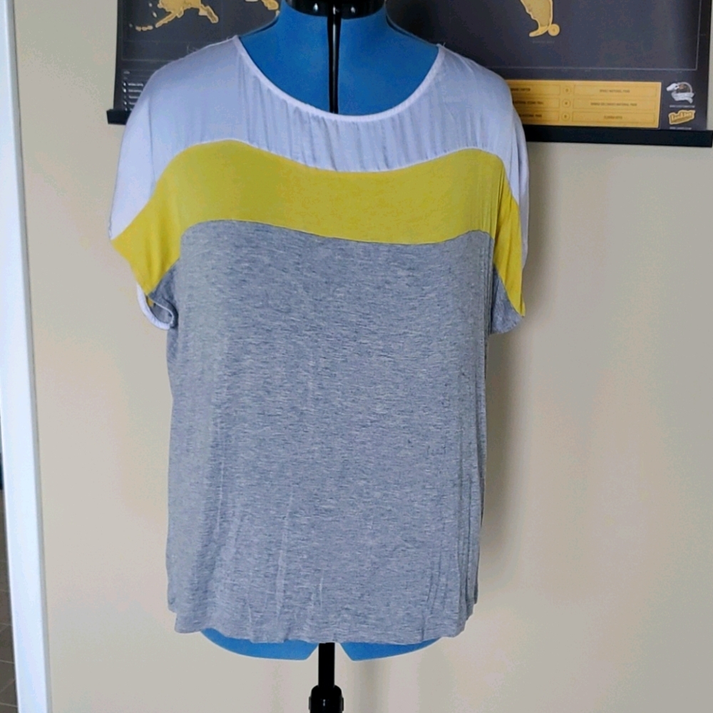 Jersey knit soft top